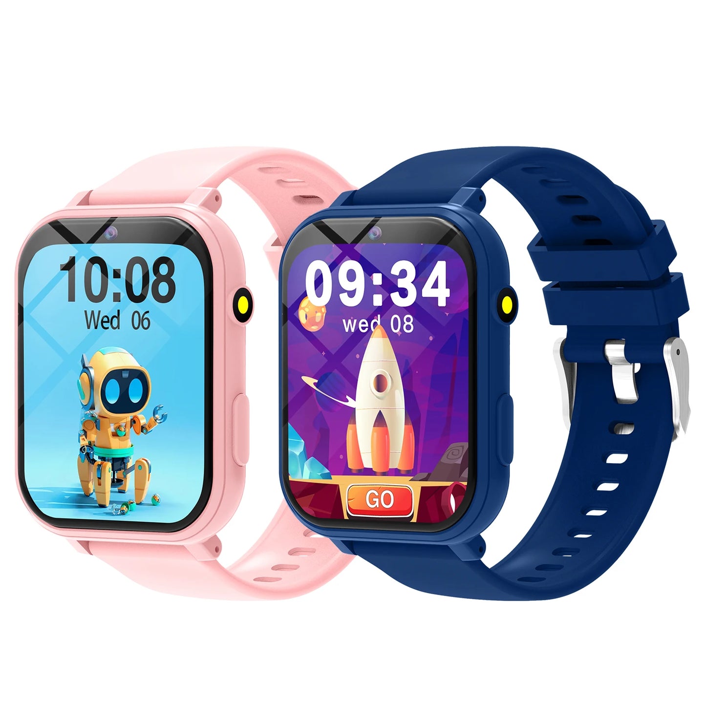 Kids Games Smart Watch 18 Games Camera Waterproof Flashlight Sleep Monitoring Step Counter Boy Girl Children Smartwatch Gifts