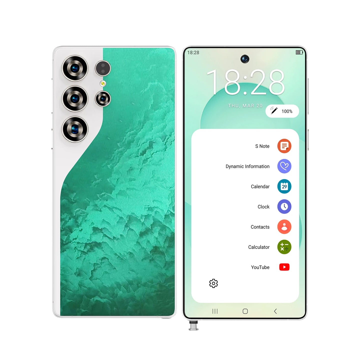 2025 Original Pad S27 ultra Tablet PC 7.3 inch HD 4K Android 15 22GB+2TB 8000mAh Battery 4G 5G Dual Sim Card WiFi GPS Google Tab