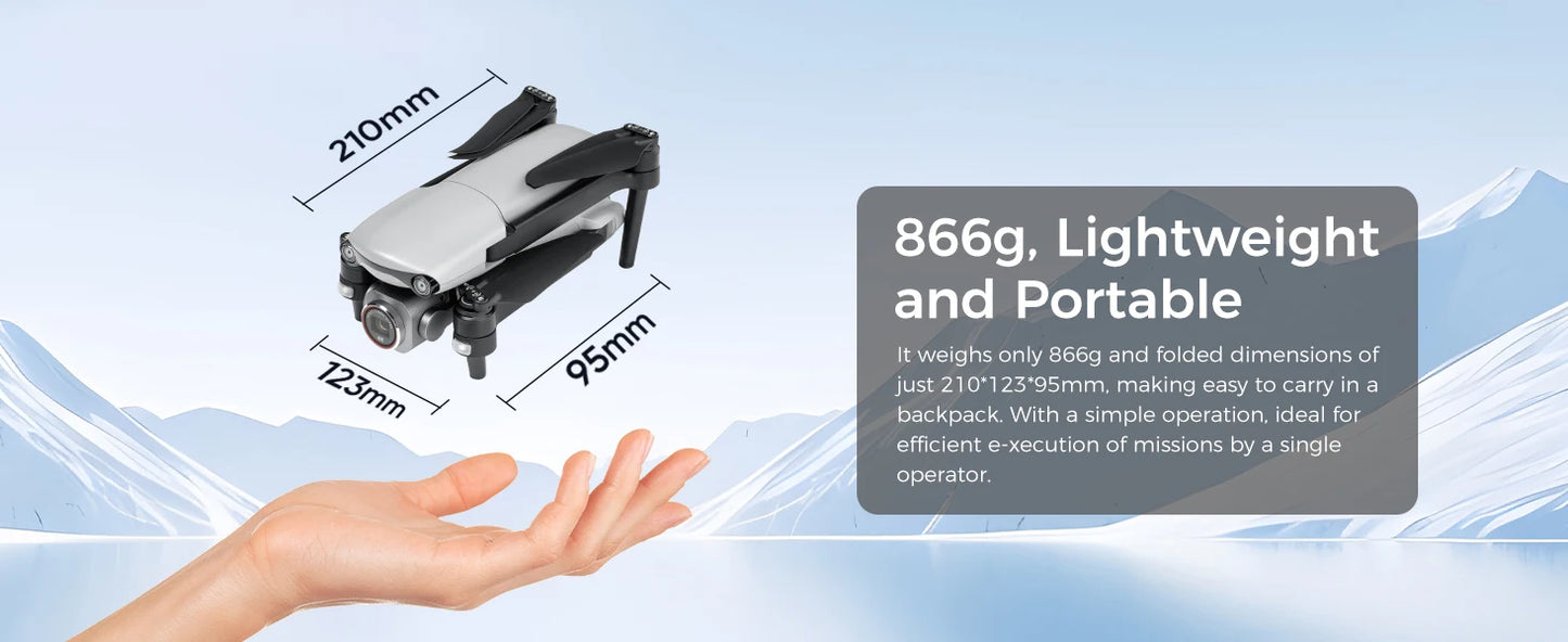 Autel Robotics EVO Lite 6K Enterprise Professional Drone 6K Camera UAV 40 Minutes Flight Time 12km Long Range Drone Basic Combo