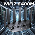 TP-Link WiFi7 AX6400 Wireless Router 6400Mbps Ultra-Fast Gigabit Router 802.11be  High-Performance Networking Home & Office