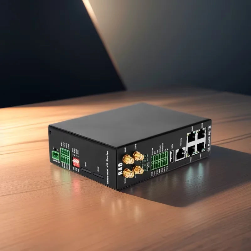 BLIIOT 4G Industrial Edge Router Smart City Street WiFi Router Upload Cloud Platform ThingsBoard Data Acquisition IO Module