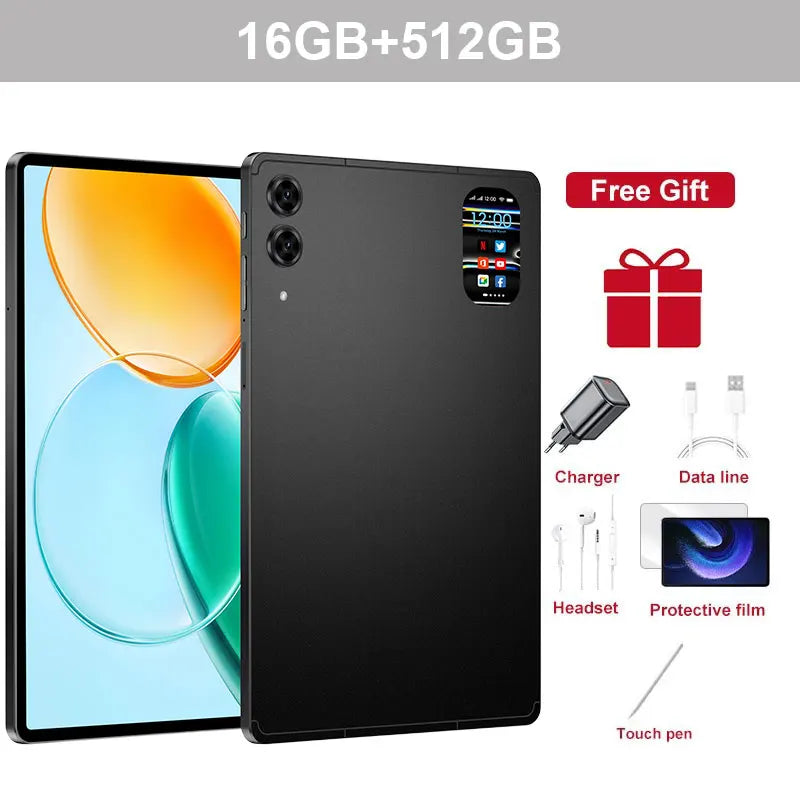 2025 Pad 7s Pro Tablet 10.1 inch Android 15 16GB+1TB 10000mAh Battery Tablets PC Global Version 5G WIFI Dual SIM Tab For Kids