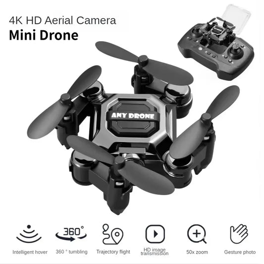 802 Mini Drone 4K 1080P HD Camera WiFi Fpv Air Pressure Altitude Hold Professional Foldable Quadcopter RC Drone Kid Toys GIft
