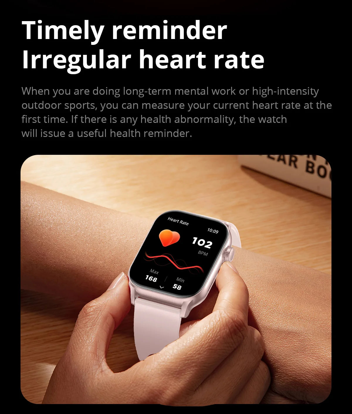 COLMI P78 AMOLED Smartwatch 1.95'' Display with Flashlight & Voice Calling 100+ Sports Mode Health Monitor Men Women Smart Watch