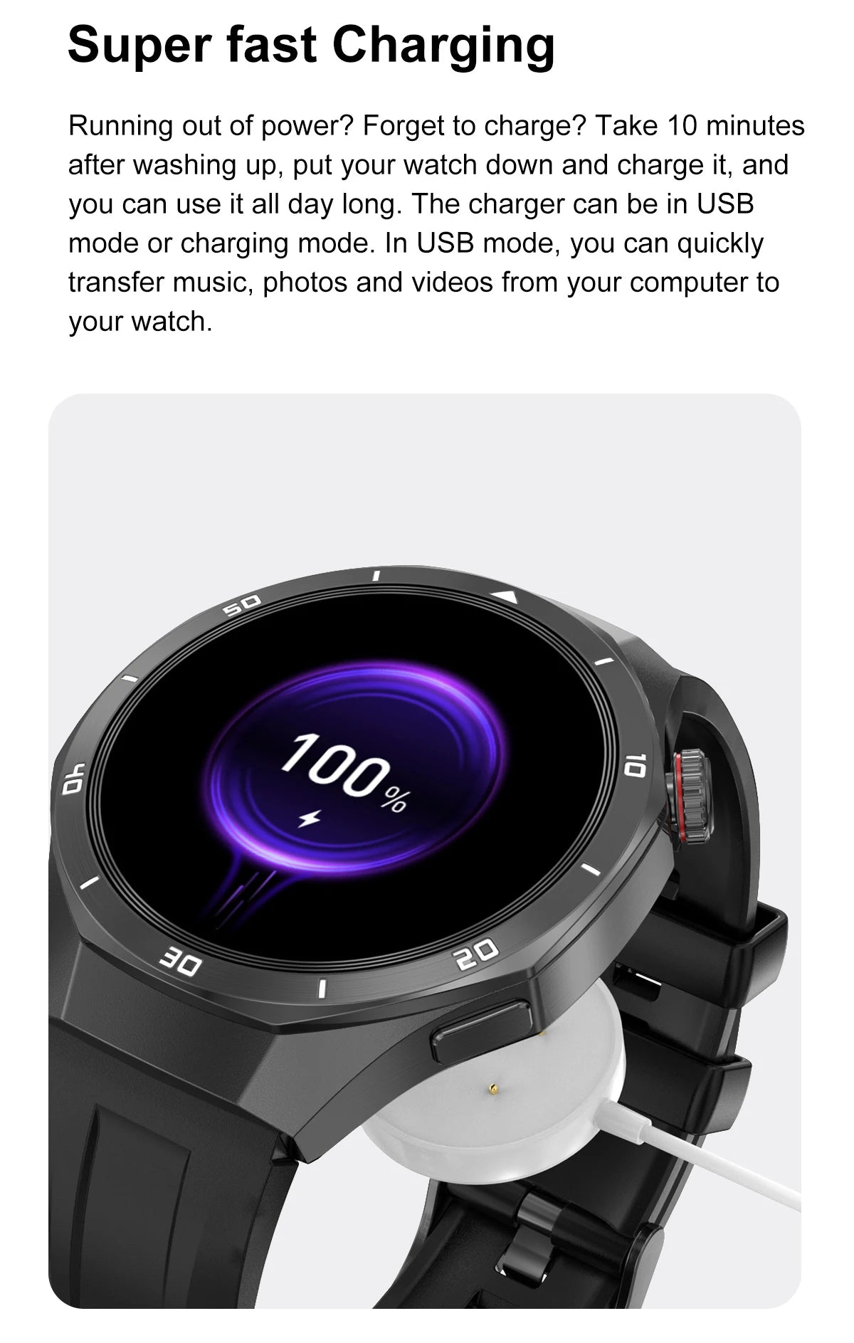 For HUAWEI GT 5 Pro 2025 New SmartWatches 32Gb Memory MP3&MP4 APP Download AGPS Navigation map Bluetooth call NFC SmartBracelet