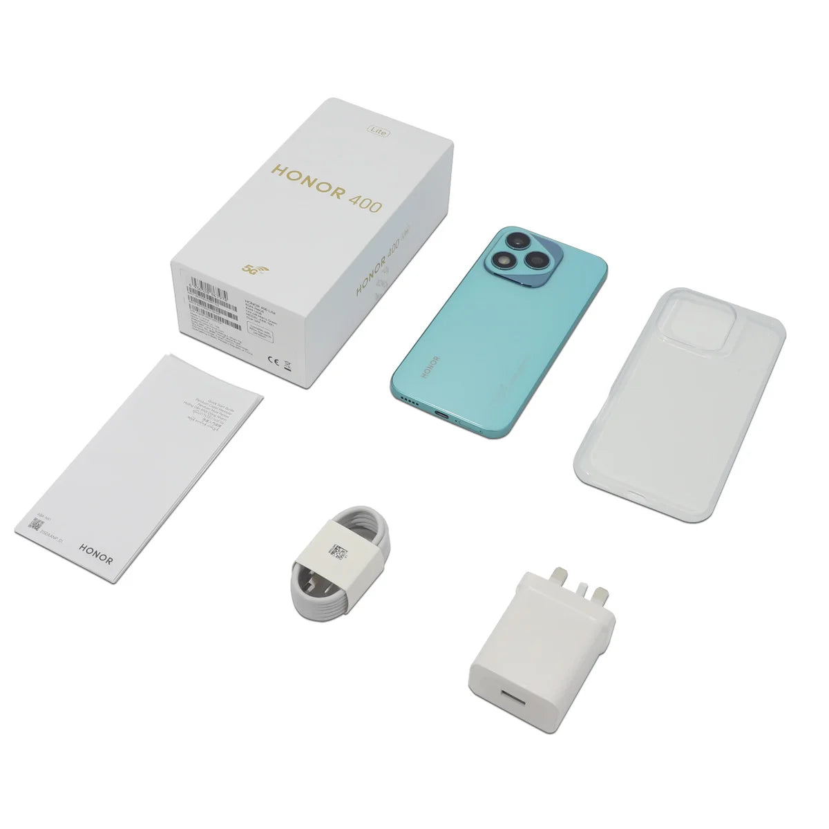 HONOR 400 Lite Global Version 5G Smartphone Dimensity 7025-Ultra 6.7" 120Hz AMOLED Screen 108MP Camera 5230mAh 35W SuperCharge