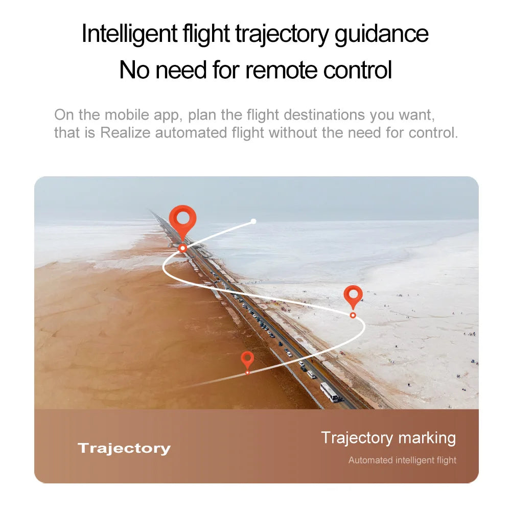 M66 New Folding Drone 4,5" Screen 25 Min Battery 8K Movie Camera Optical Flow Position Aircrafting Obstacle Avoidance Brushless