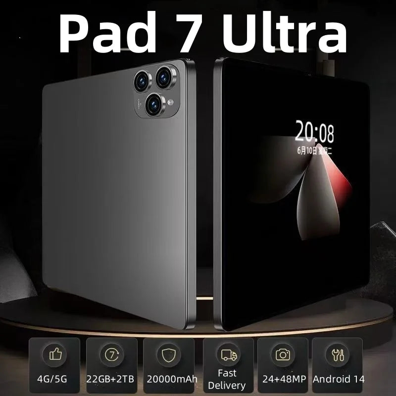 2025 Global Original MI Tablet Pad 7 Ultra 11 inch Android 15 22GB+2TB 20000mAh 5G Dual SIM Card WiFi GPS HD 4K Mi AndroidTablet