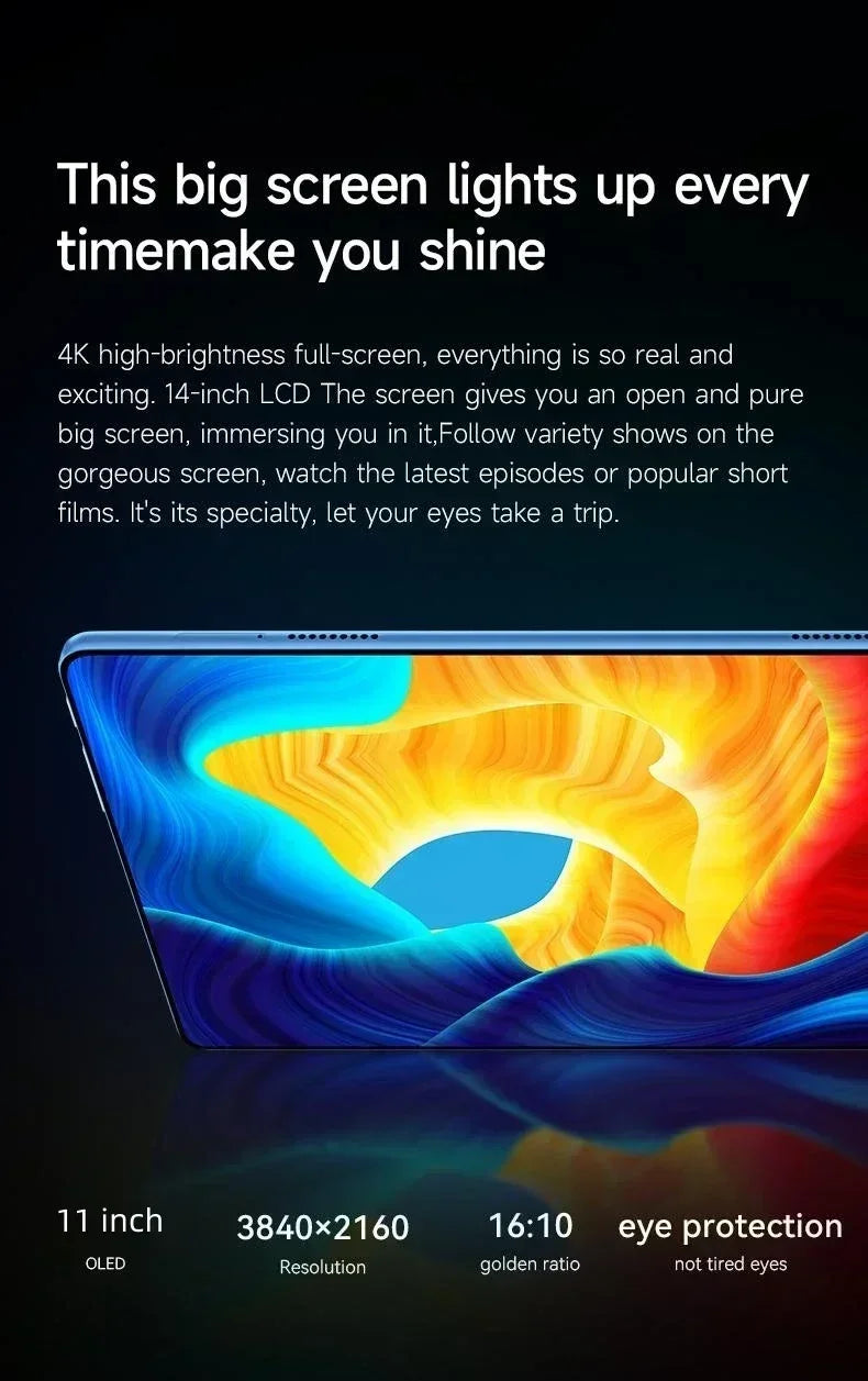 Original Tablet iPad Air Pro 12 Inch 22GB RAM 2TB ROM tablet Android 14 Core Pad Tablet PC Phone Dual Wifi tablette android 태블