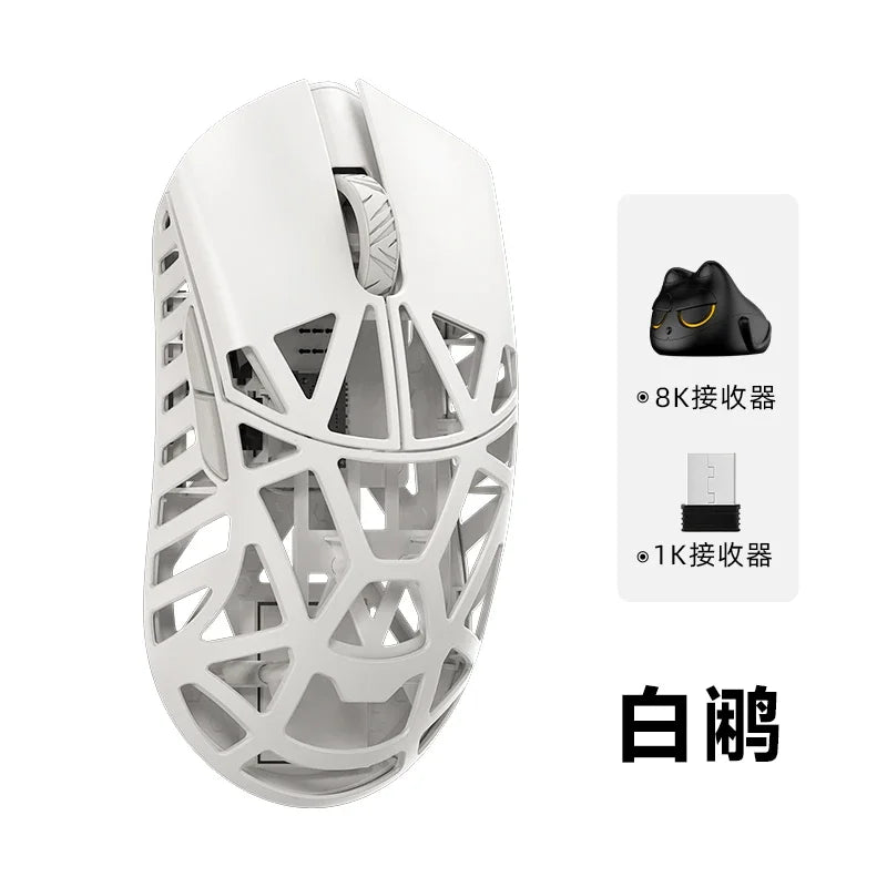 WLMOUSE Beast X Pro Magnesium alloy lightweight wireless e-sports gaming mouse 750IPS 8K PAW3950HS 30000DPI without backlight