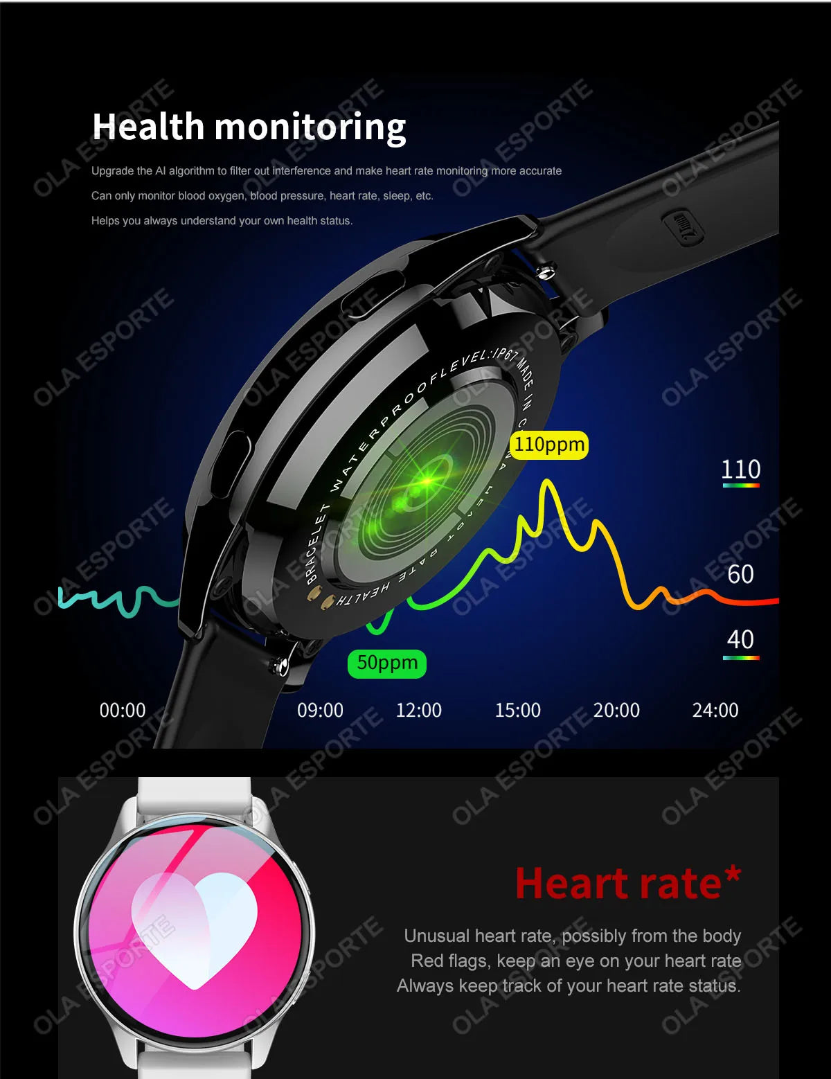 2025 New Bluetooth Call Smart Watch 6 Pro Heart Rate Custom Dials Sport Men Woman smarthwhatch Health Monitor Smartwatch For Man