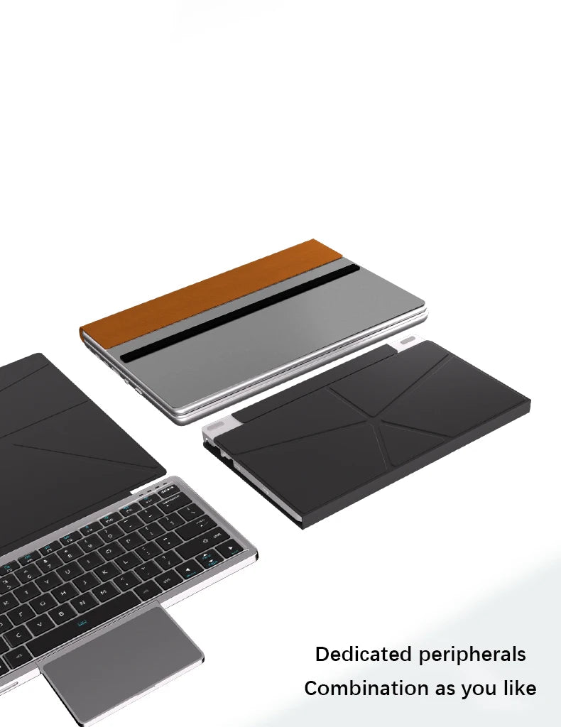 GLF-S2 10.9+10.95 Inch Dual Screen Laptop Intel i3 1215U N100 Touchscreen Notebook WIFI 6 180° flip Win11 Laptop Tablet Computer