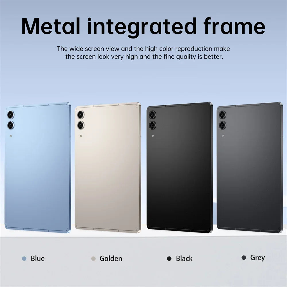 2025 Pad 7s Pro Tablet 10.1 inch Android 15 16GB+1TB 10000mAh Battery Tablets PC Global Version 5G WIFI Dual SIM Tab For Kids