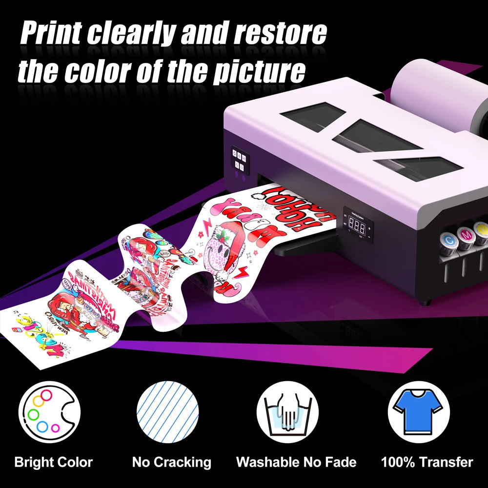 A4 DTF Printer For Epson L805 DTF Printer  Directly to Film Transfer Printer tshirt Printing Machine For Fabric Impresora dtf a4