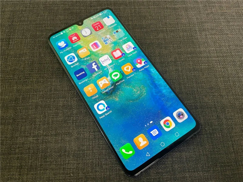 Global version 98%new HUAWEI Mate 20X Smartphone 7.2 inch Full Screen 2244x1080 Kirin 980 octa core  5000 mAh