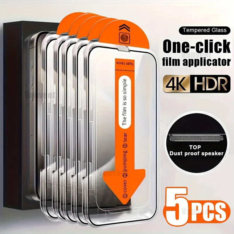 Tempered Glass Screen Protector For Samsung S25 Ultra S24 FE S23 Plus S22 S20 FE A36 A35 A34 A32 A31 A30 A73 A72 Protective Film