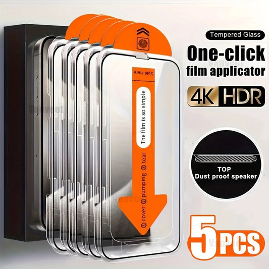 Tempered Glass Screen Protector For Samsung S25 Ultra S24 FE S23 Plus S22 S20 FE A36 A35 A34 A32 A31 A30 A73 A72 Protective Film