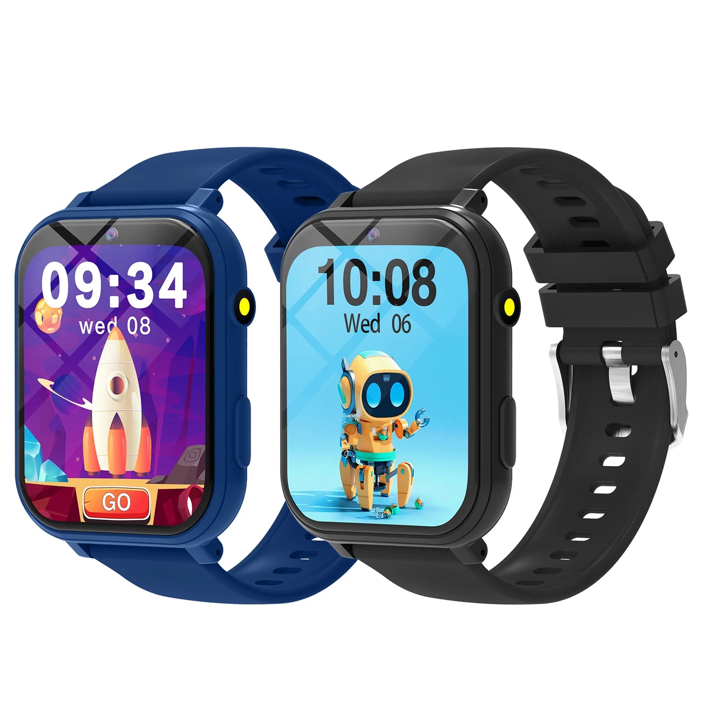 Kids Games Smart Watch 18 Games Camera Waterproof Flashlight Sleep Monitoring For Birthday Holiday Gift Boy Girl Children