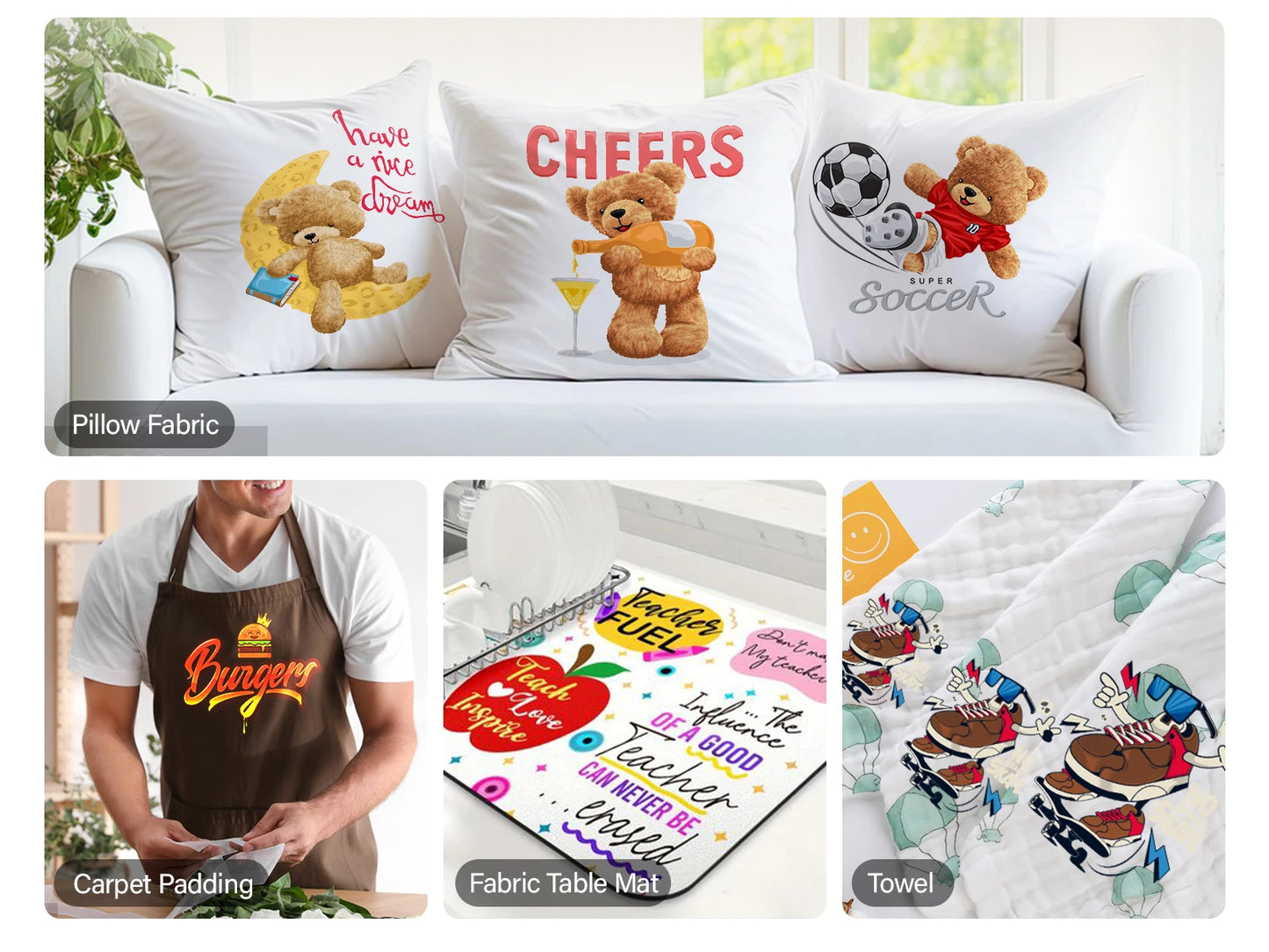 A3 DTF Printer with Powder Shaker 13Inch Direct to Film Printer for Epson XP600 T-Shirt Printing Machine DTF Printer for Clothes