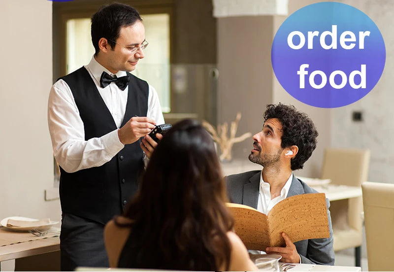 M10 Translation earphones 144 Languages Instant Translated Smart Voice Translator Wireless Bluetooth Travel Translator headset