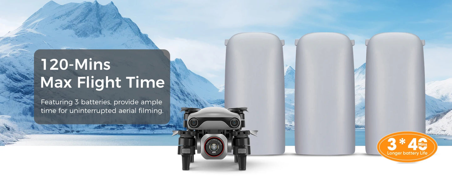 Autel Robotics EVO Lite 6K Enterprise Professional Drone 6K Camera UAV 40 Minutes Flight Time 12km Long Range Drone Basic Combo