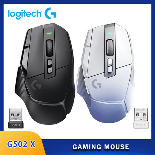 Logitech G502X Wired / LIGHTSPEED Wireless Mouse Advanced New Optical Mechanical Hybrid Microswitch HERO 25K Engine Gaming Mouse
