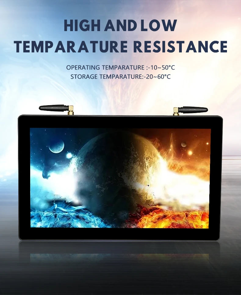 Factory Direct Sales 15.6 inch Wall-mounted and Desktop Industrial Tablets with Capacitive Touchscreen IP65 i3 i5 i7 4G 128G SSD