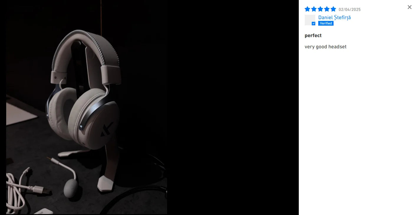 MCHOSE V9 Pro Wireless Gaming Headset Surround Sound Headphones Noise Canceling Mic Low Latency Lightweight for PS5 PC SWITCH