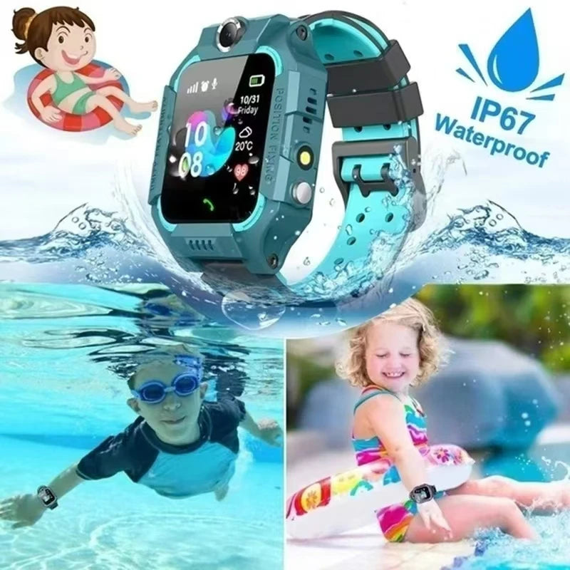 Xiaomi Kids Smart Watch 4G SOS GPS Location Sim Card Call Smart Watch Camera Waterproof Watch Gift For Ios Android Children Gift