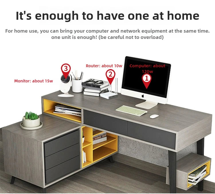 UPS uninterruptible power supply 650VA390W battery 220V home computer monitoring street lamp cat power outage backup