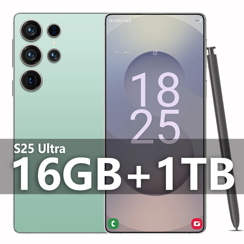 2025 Original S25 ultra Pad Tablet PC 7.3 inch HD 4K Android 13 22GB+2TB 8000mAh Battery 4G 5G Dual Sim Card GPS Google Tab