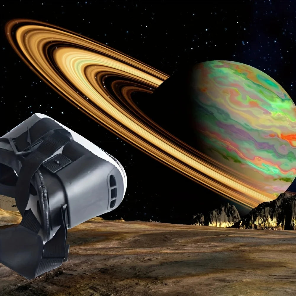 VR BOX 3D Virtual Reality Headset - Adjustable Strap, Smartphone Compatible, No Battery Needed, Adjustable Headgear