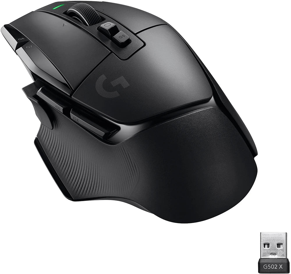 Logitech G502X Wired / LIGHTSPEED Wireless Mouse Advanced New Optical Mechanical Hybrid Microswitch HERO 25K Engine Gaming Mouse