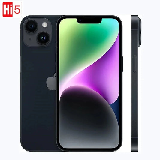 Original Apple iPhone 14  5G  6.1" A15  Face ID NFC US Dual eSIM 6GB RAM 128&256&512GB ROM OLED  Unlocked Used Phone
