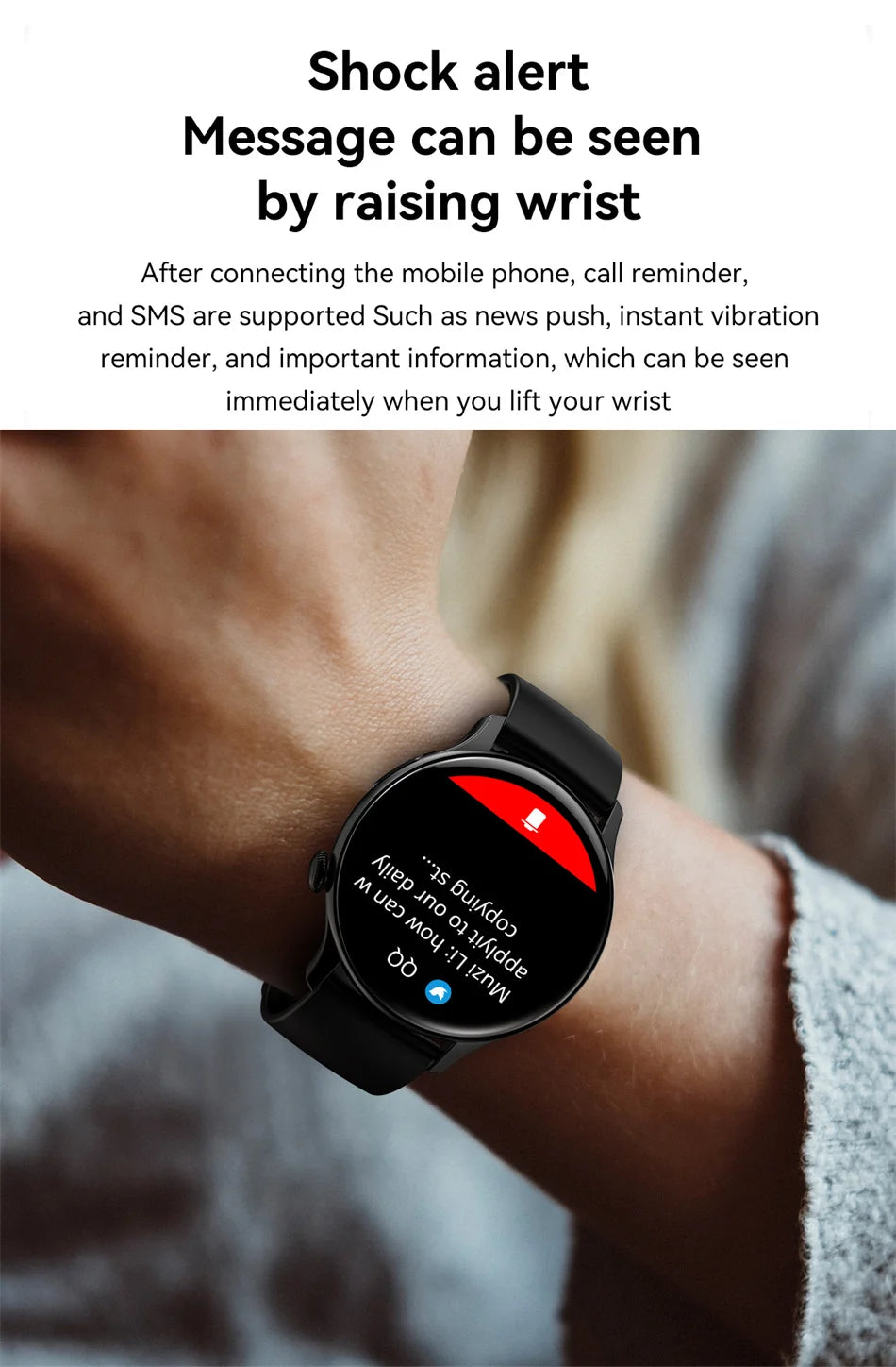 2025 Xiaomi New Real AMOLED HD Smartwatch Ladies Health Monitoring AI Voice Bluetooth Call Smart Watch