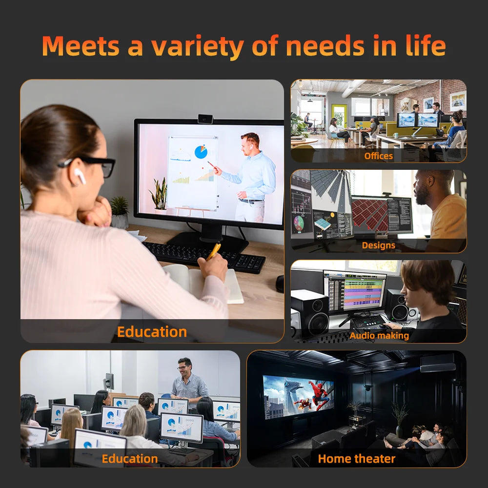 ZXIPC Mini PC Ryzen 7 5800H 6600H 7735HS 4500U DDR4 16GB 512GB Nvme SSD WIFI6 BT5.2 Desktop MINI PC Gamer Computer Four Display