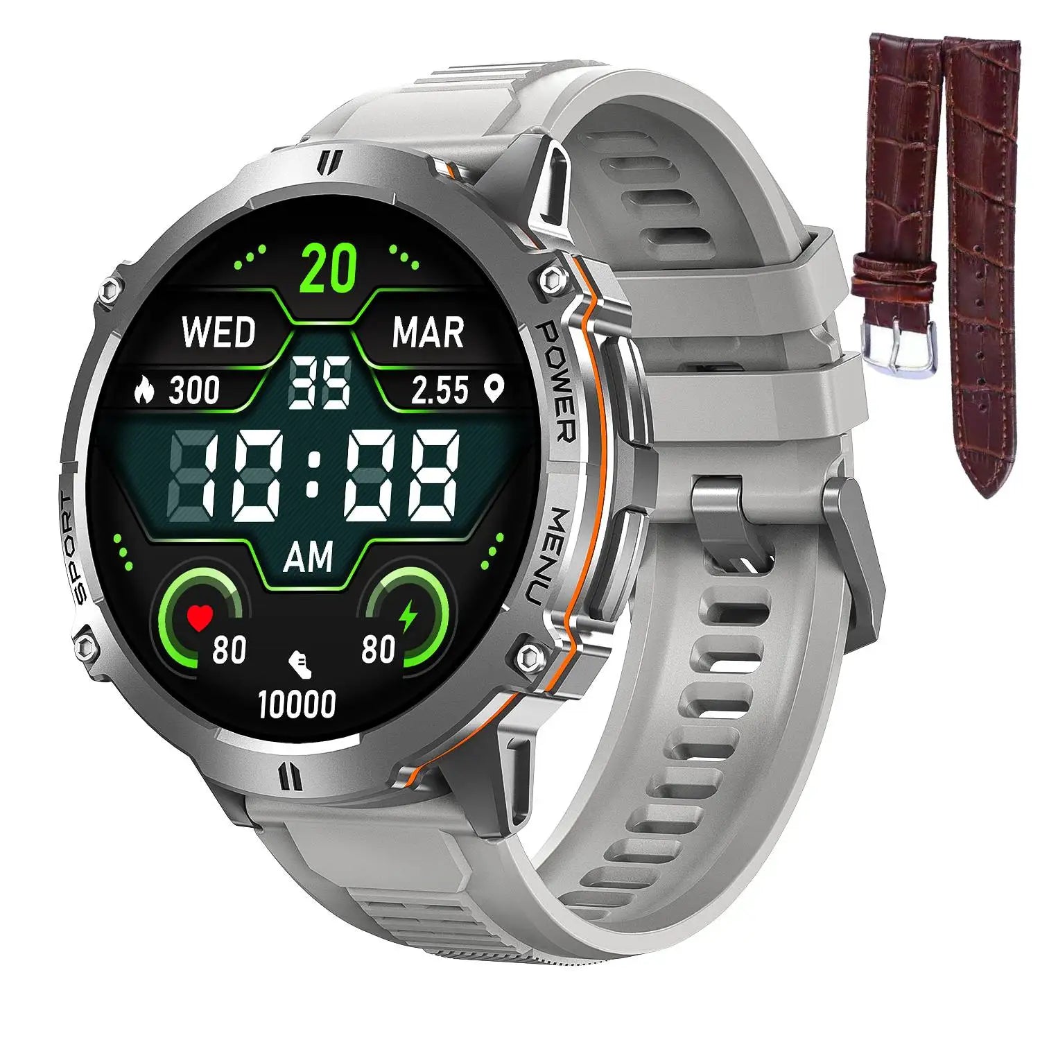 Leadoys X3 Smartwatch Outdoor Sports Swimming Watch 10m Waterproof GPS on Dafit APP 200+ Watch Face Reloj Hombre 100Days Standby