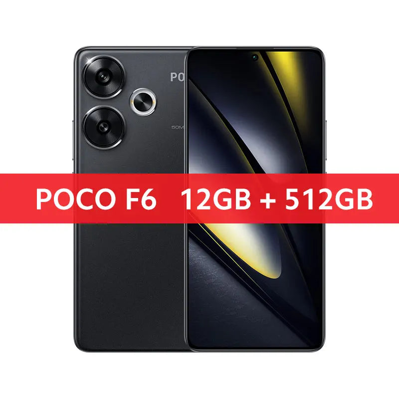 World Premiere POCO F6 Smartphone Global Version Snapdragon®8s Gen 3 NFC 120Hz Flow AMOLED 90W Turbo Charging 5000mAh Battery