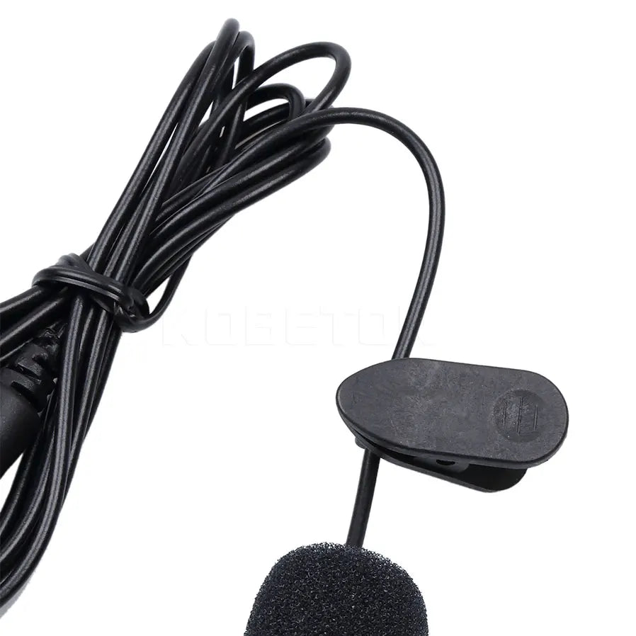 1.5m 3.5mm Mini Lavalier Microphone Metal Clip Lapel Mic for Mobile Phone PC Laptop Wired Microphone for Speaking Vocal Audio