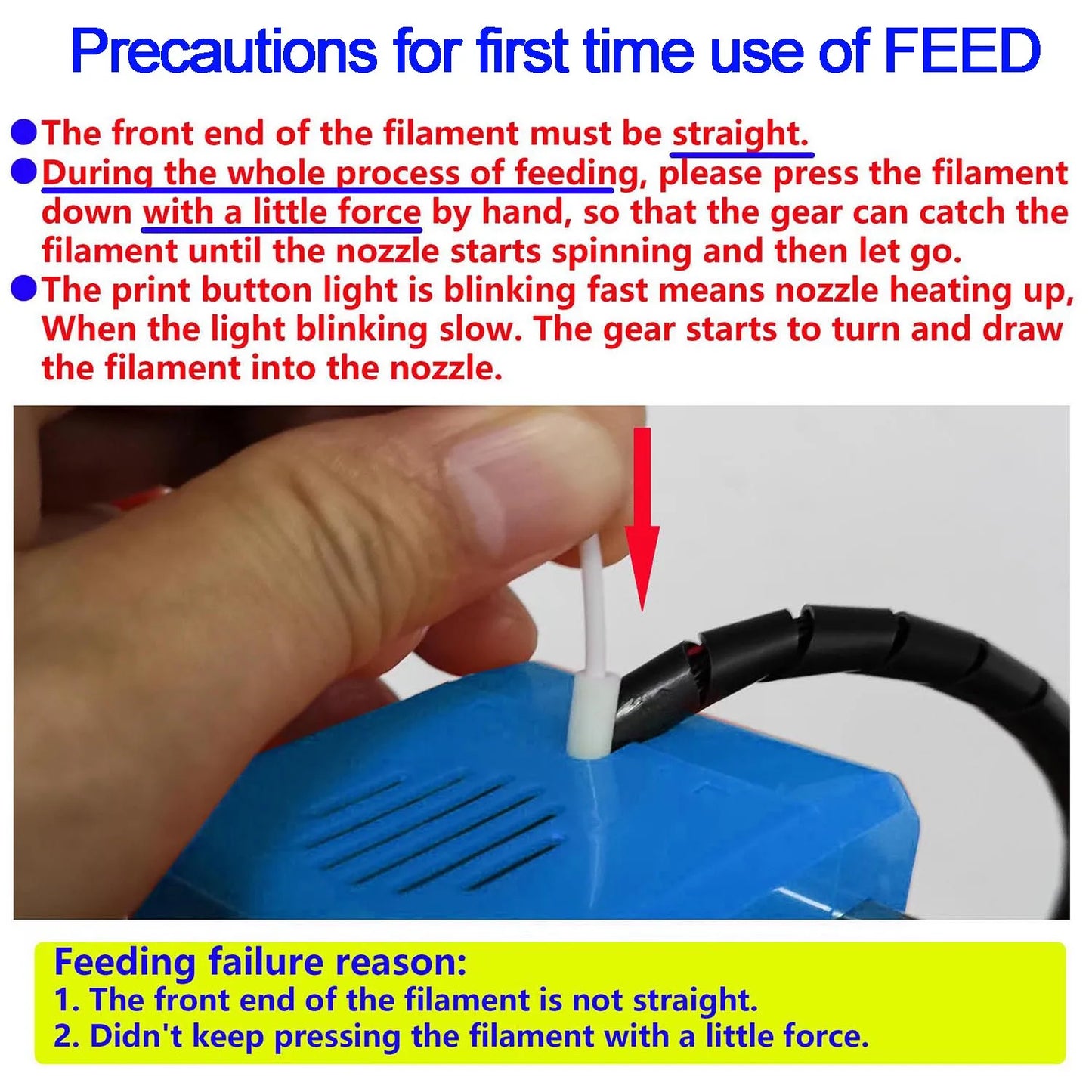 EasyThreed 3D Printer  Entry Level  Compatible with PLA TPU 1.75mm Filament  include Power Adaptor.