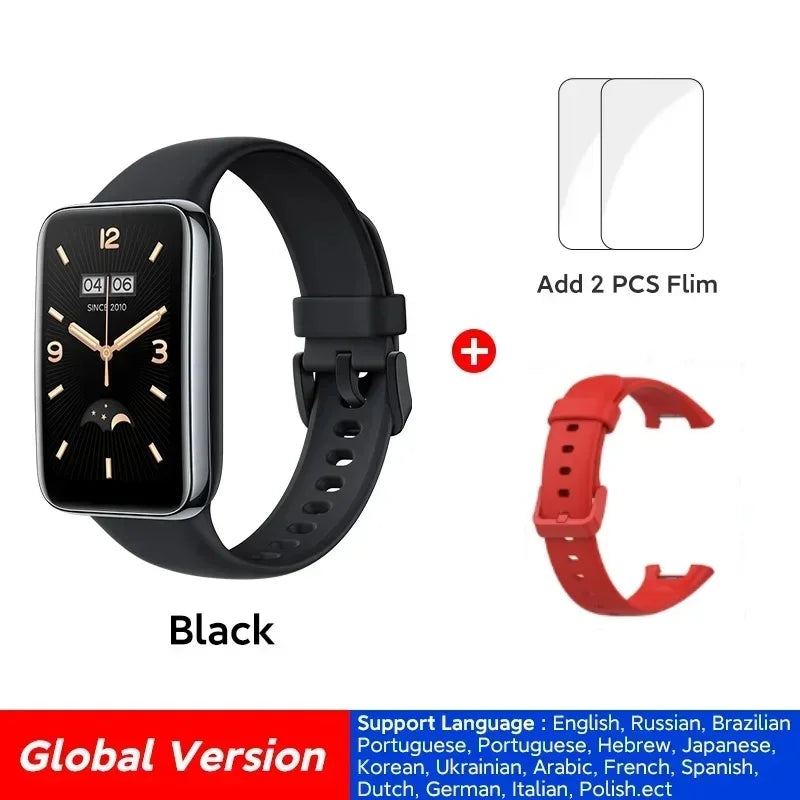Global Version Xiaomi Smart Band 7 Pro 1.64 "AMOLED Screen Blood Oxygen Monitoring GPS Sports Tracking Watch