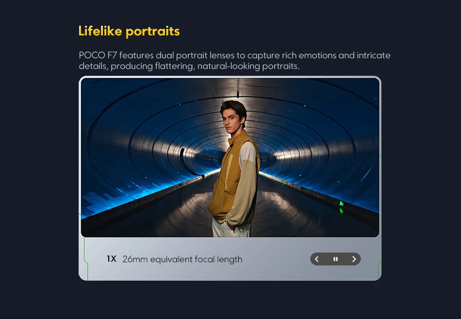 Newest POCO F7 Smartphone 256GB 512GB Snapdragon® 8s Gen 4 6.83" 1.5K AMOLED Display 6500mAh 50MP Main Camera With OlS lP68 NFC