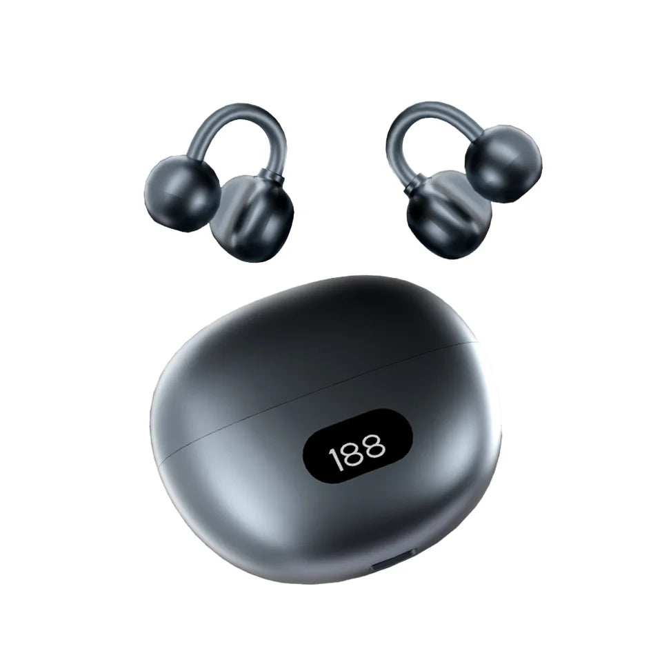 Open Ear Wireless Earphones 144 language Real Time Translator Ear Clip Earbuds Bluetooth Clip On OWS Sports Headphones HD Call