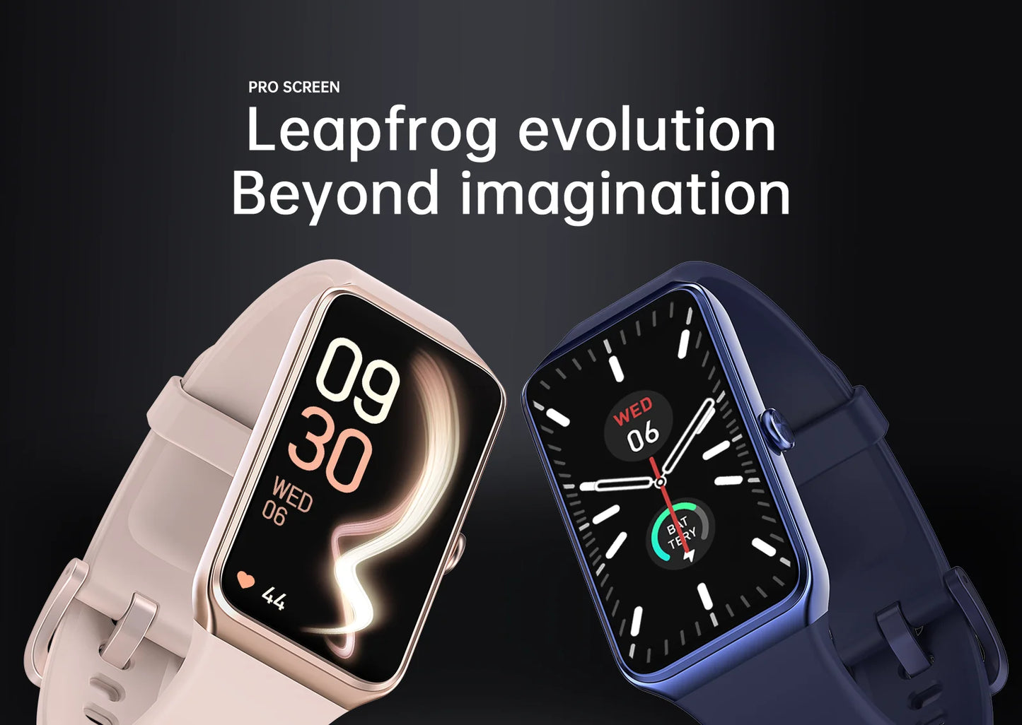 LIGE New 1.47” HD Smart Watch Women's Sports Fitness Bracelet Thermometer Health Monitor Waterproof Women Smartwatch for Xiaomi