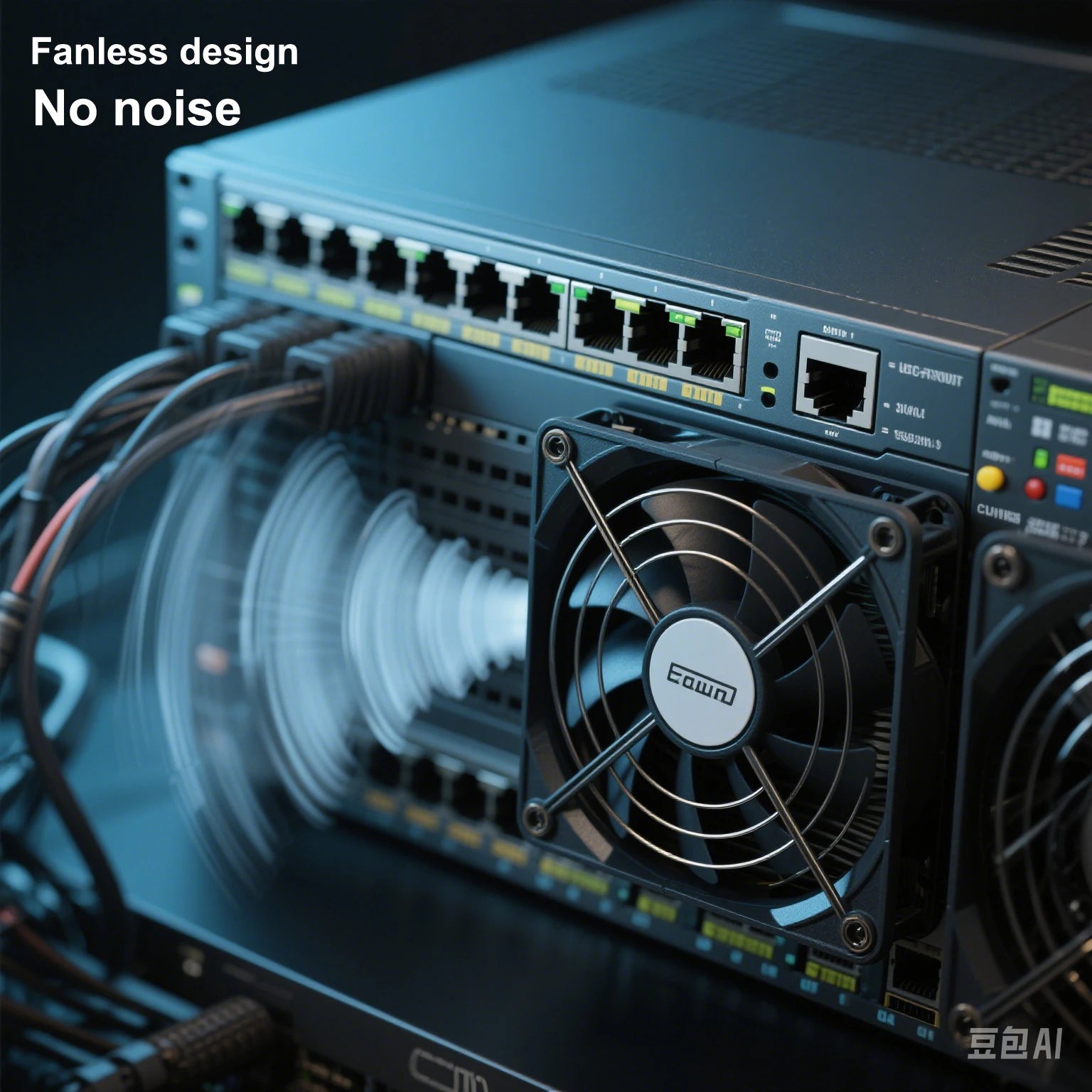 L3 managed Full 10Gbps 8 Ports Network Switch 4*RJ45 and 4*SFP+