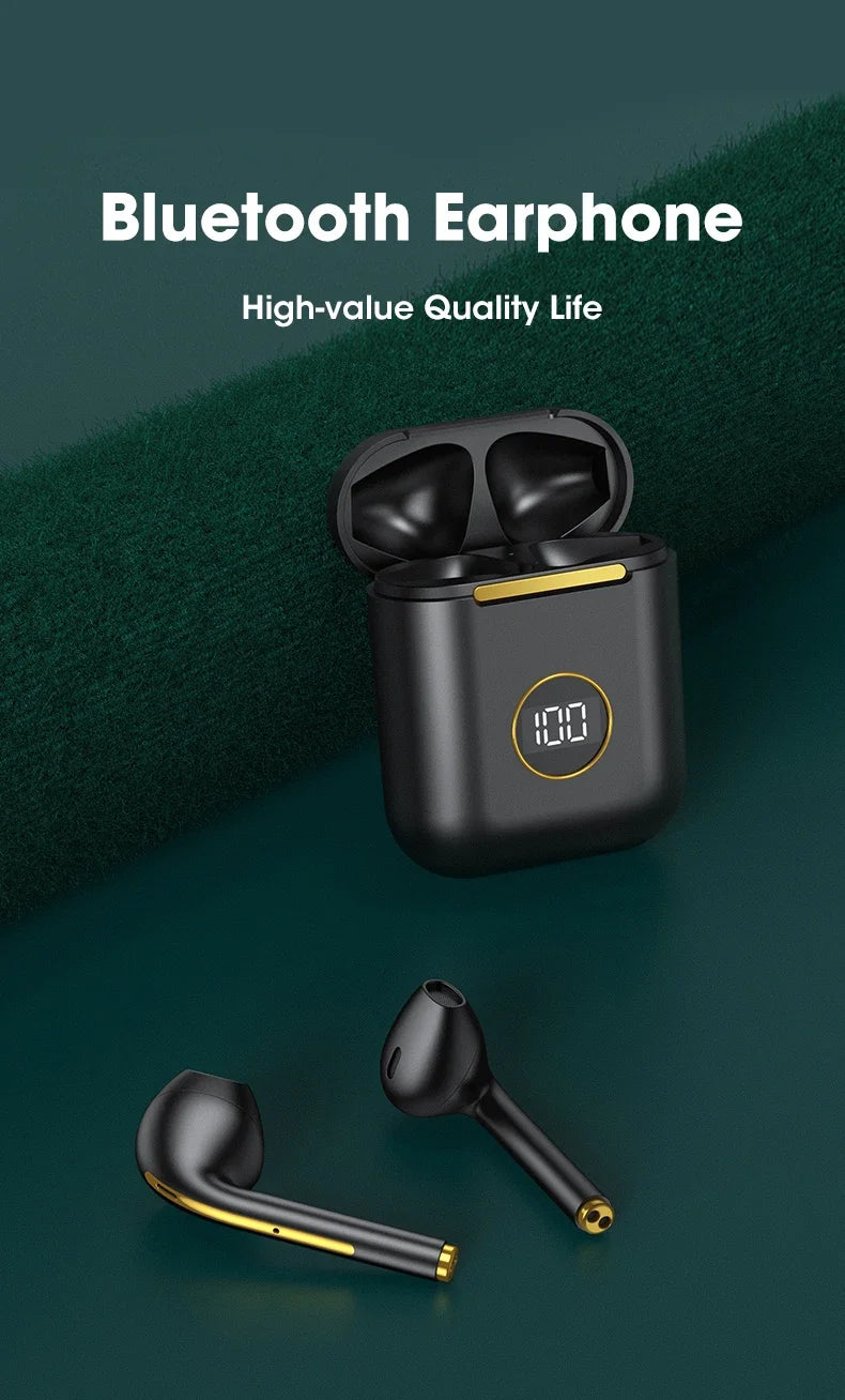 j18 NEW Upgrade Bluetooth 5.1 Earphone Wireless Headphone Stereo Earbuds Headset With Charging Box Microphone For xiaomi iphone