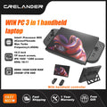CRELANDER Laptop Intel N95 CPU 4 Cores 4 Threads 10.5 "TDP Touch Screen Detachable Gamepad Portable Handheld Gaming PC Laptops