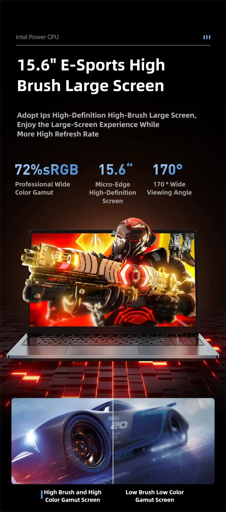 2025 12th Gen Intel Gaming Laptop 15.6" IPS HD Screen 16GB/32GB RAM NVMe PCI-e SSD NVIDIA GTX 1060 6GB GDDR5  Windows 11 Pro
