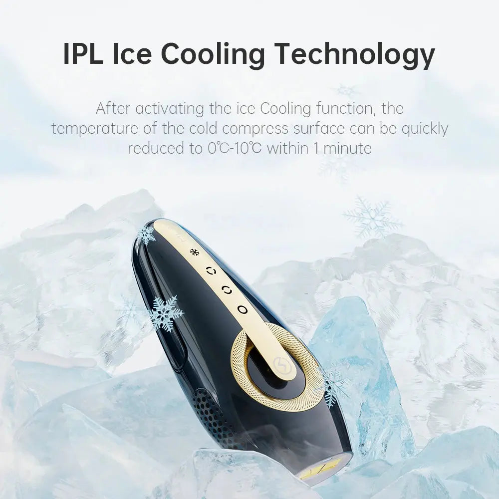 T17 Infinite Flashes Laser Hair Removal Bikini Epilator ICE Cold Device Portable SkinSensor Hair Remover Machine For Women Men