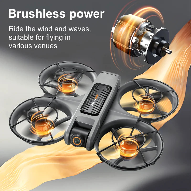 New Drones S156 GPS 8K Professional HD 360° Dual Cameras 5G WIFI Brushless Motors Obstacle Avoidance FPV Foldable Quadcopter Toy